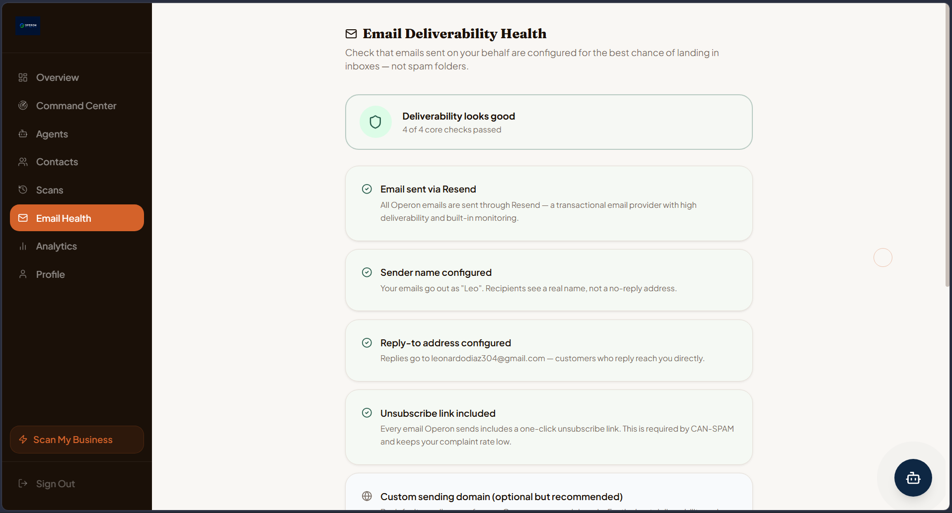 Email Health